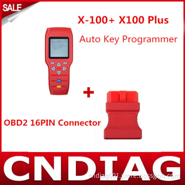 Original X-100+ X100 Plus Auto Key Programmer Plus OBD2 16pin Connector